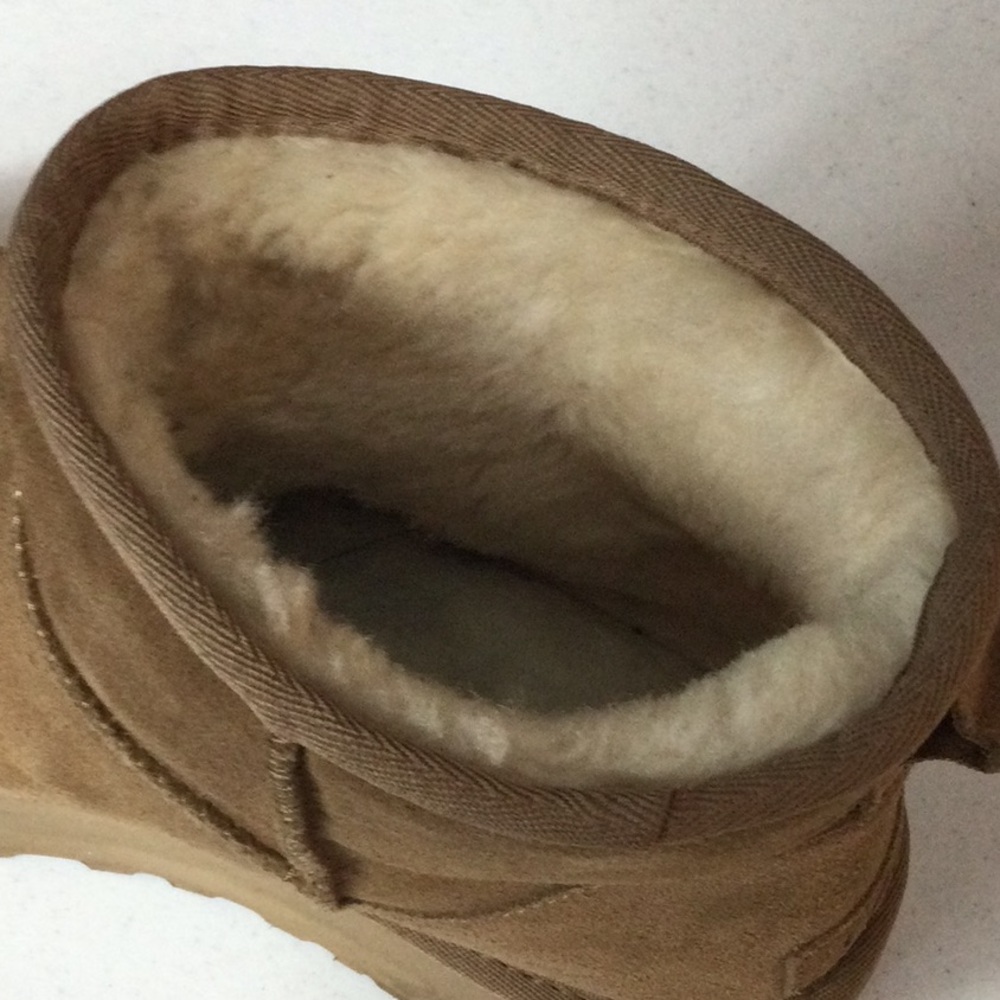 UGG Women's Brown Platform Ankle Boots - Picture 12 of 15
